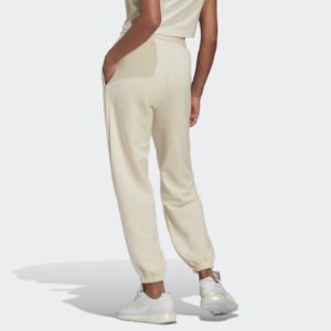 (WMNS) Adidas Sweat Pants 'White' HU1623 sold by KicksCrew