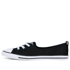 (WMNS) Converse Chuck Taylor All Star Ballet Lace Slip On Trainers 'Black' 558290C sold by KicksCrew