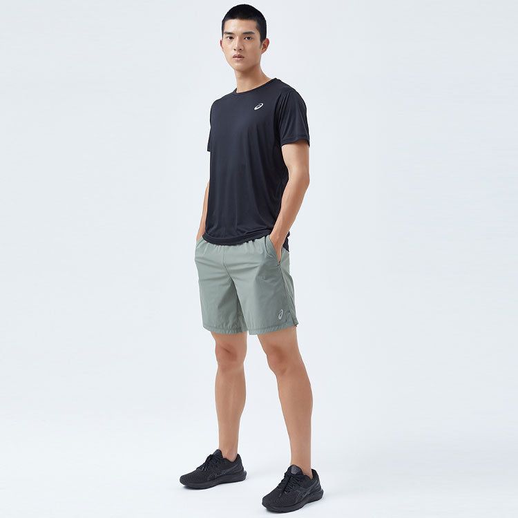 ASICS Core Top T-Shirt 'Black' 2011C443-002 sold by KicksCrew product image thumbnail 3