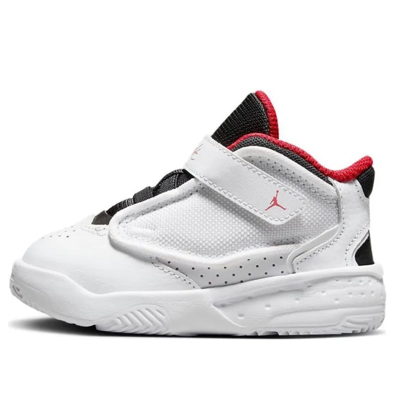 (TD) Air Jordan Max Aura 4 'White University Red' DQ8402-160 sold by KicksCrew