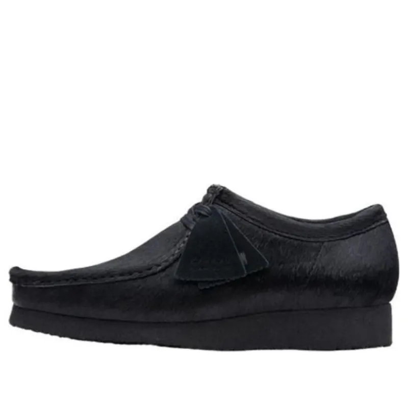 Clarks Wallabee Hair On 'Black' 26174031 sold by KicksCrew