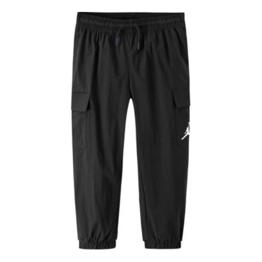 (GS) Air Jordan Cargo Pants 'Black' JD2232108GS-001 sold by KicksCrew