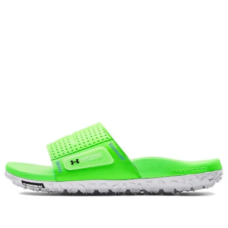 Under Armour FT Sway Slide 'Hyper Green' 3025047-300 sold by KicksCrew