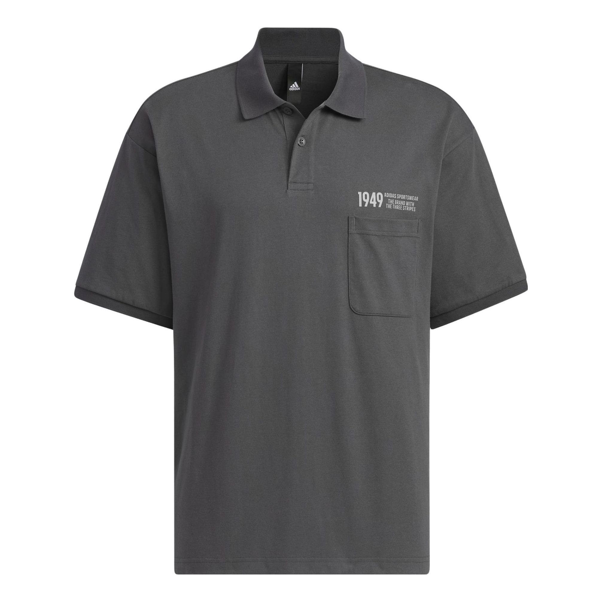 Adidas Verbiage Polo Shirt 'Black' IP3979 sold by KicksCrew