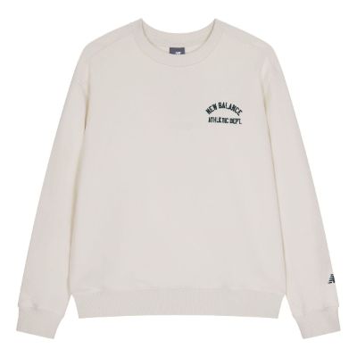 New Balance Athelitics Sweatshirt 'White' AMT41312-CIC sold by KicksCrew
