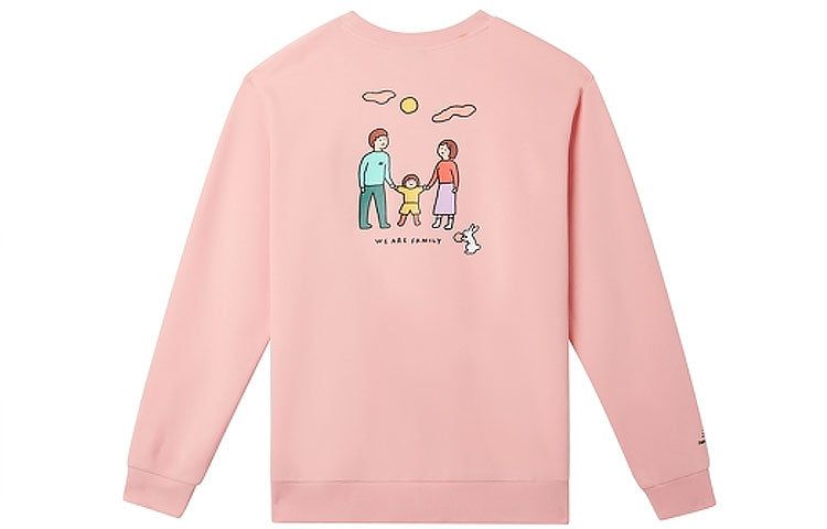 New Balance x Zero Per Zero Graphic Pullover 'Pink' NCA47023-PK sold by KicksCrew product image thumbnail 2