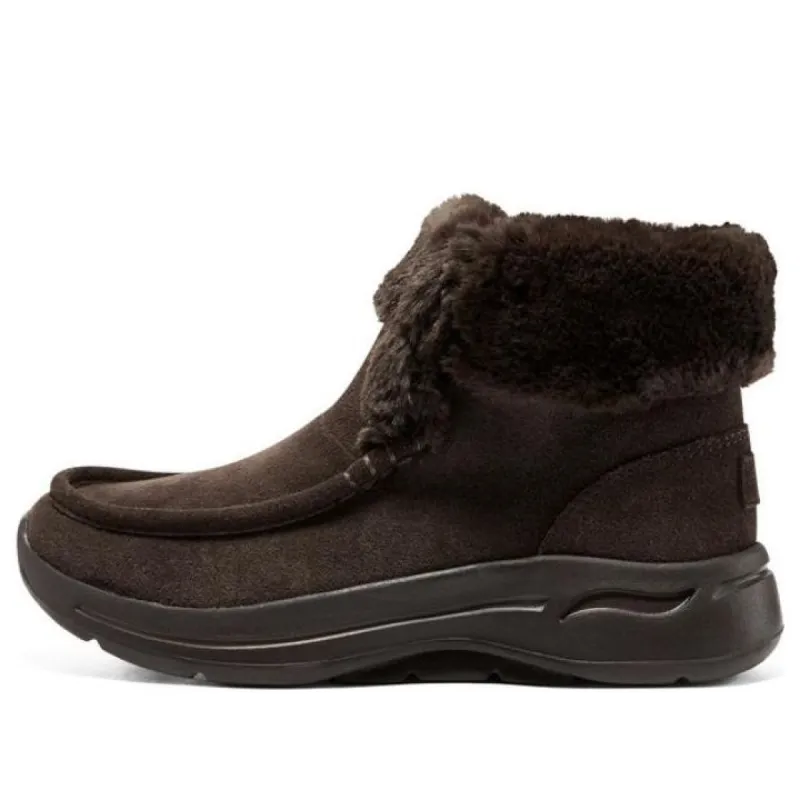 (WMNS) Skechers Go Walk Arch Fit 'Chocalate' 144423-CHOC sold by KicksCrew