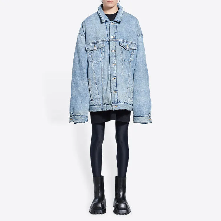 Balenciaga Padded Jacket 'Indigo' 681689TJW924012 sold by KicksCrew product image thumbnail 2