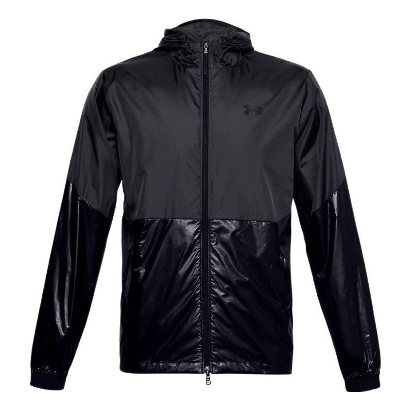 Under Armour Recover Legacy Hoodie Jacket 'Black Purple' 1353370-590 sold by KicksCrew