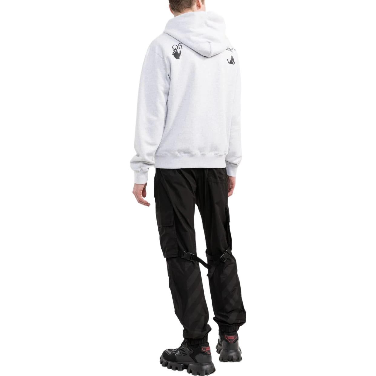 Off-White Straight-leg Cargo Trousers 'Black' OMCF031C99FAB0021010 sold by KicksCrew product image thumbnail 3