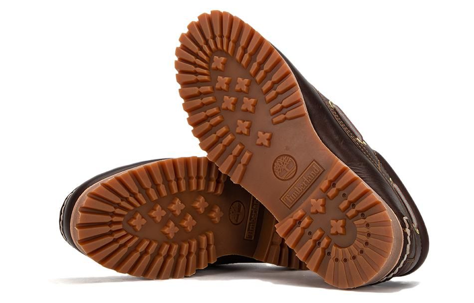 Timberland 3-Eye Lug Handsewn Boat Shoe 'Brown' 30003214 sold by KicksCrew product image thumbnail 5