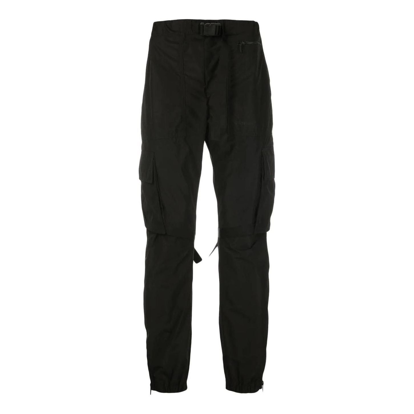 Off-White Straight-leg Cargo Trousers 'Black' OMCF031C99FAB0021010 sold by KicksCrew