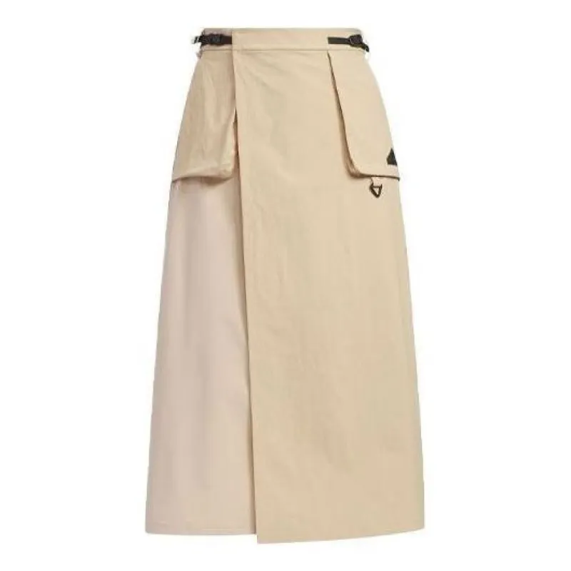 (WMNS) Adidas City Escape Cargo Skirt 'Beige' JE8586 sold by KicksCrew