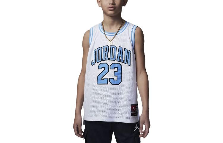 (GS) Air Jordan 23 Jersey 'Blue' 95A773-W1W sold by KicksCrew product image thumbnail 2