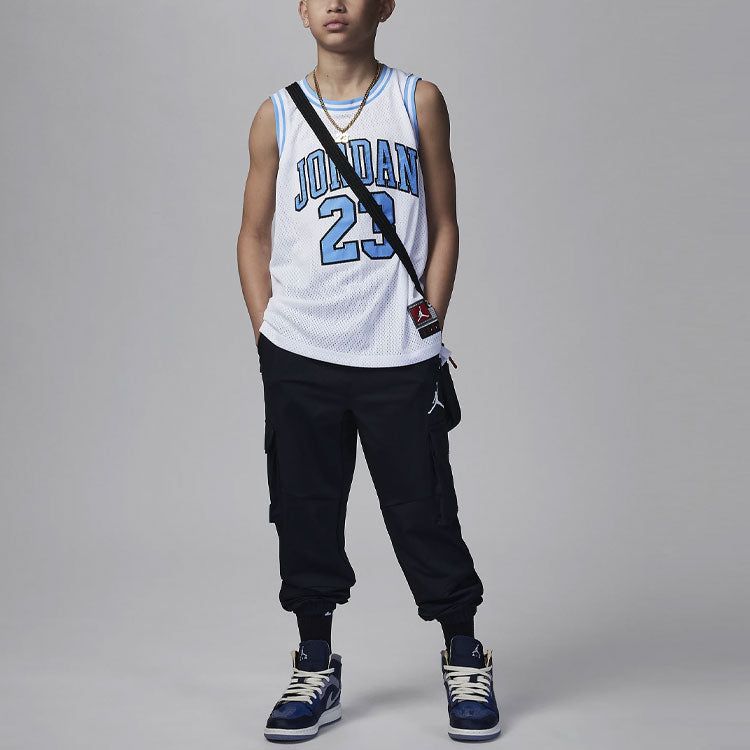 (GS) Air Jordan 23 Jersey 'Blue' 95A773-W1W sold by KicksCrew product image thumbnail 4