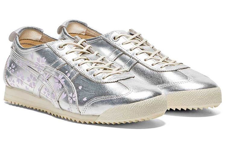 WMNS) Onitsuka Tiger MEXICO 66 Shoes 'Pure Silver' 1183C090