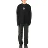 Balenciaga Tonal All Over Logo Cardigan 'Black' 720058T16611000 sold by KicksCrew