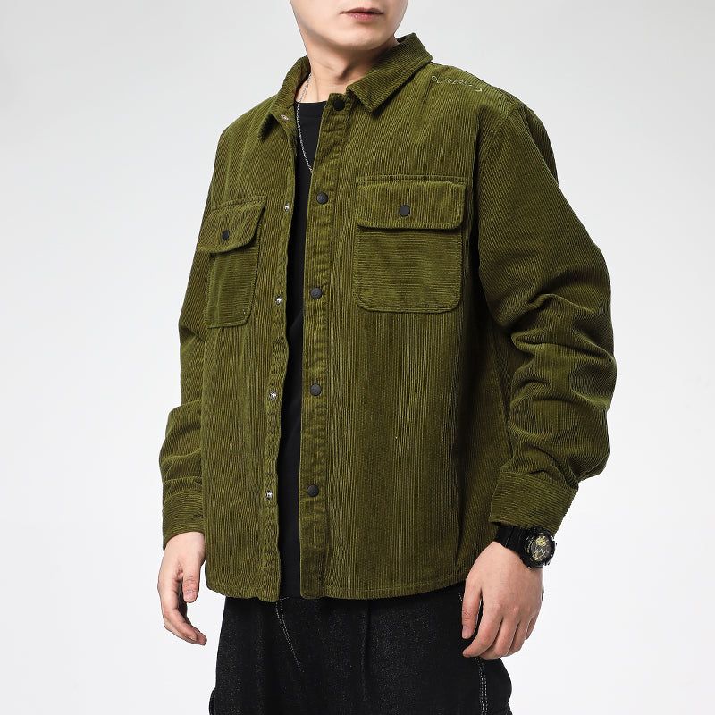 Converse Overhead Shirt Jacket 'Olive Green' 10019954-A11 sold by KicksCrew product image thumbnail 3