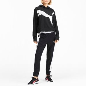 (WMNS) Puma Athletic Hoodie 'Black' 581034-01 sold by KicksCrew