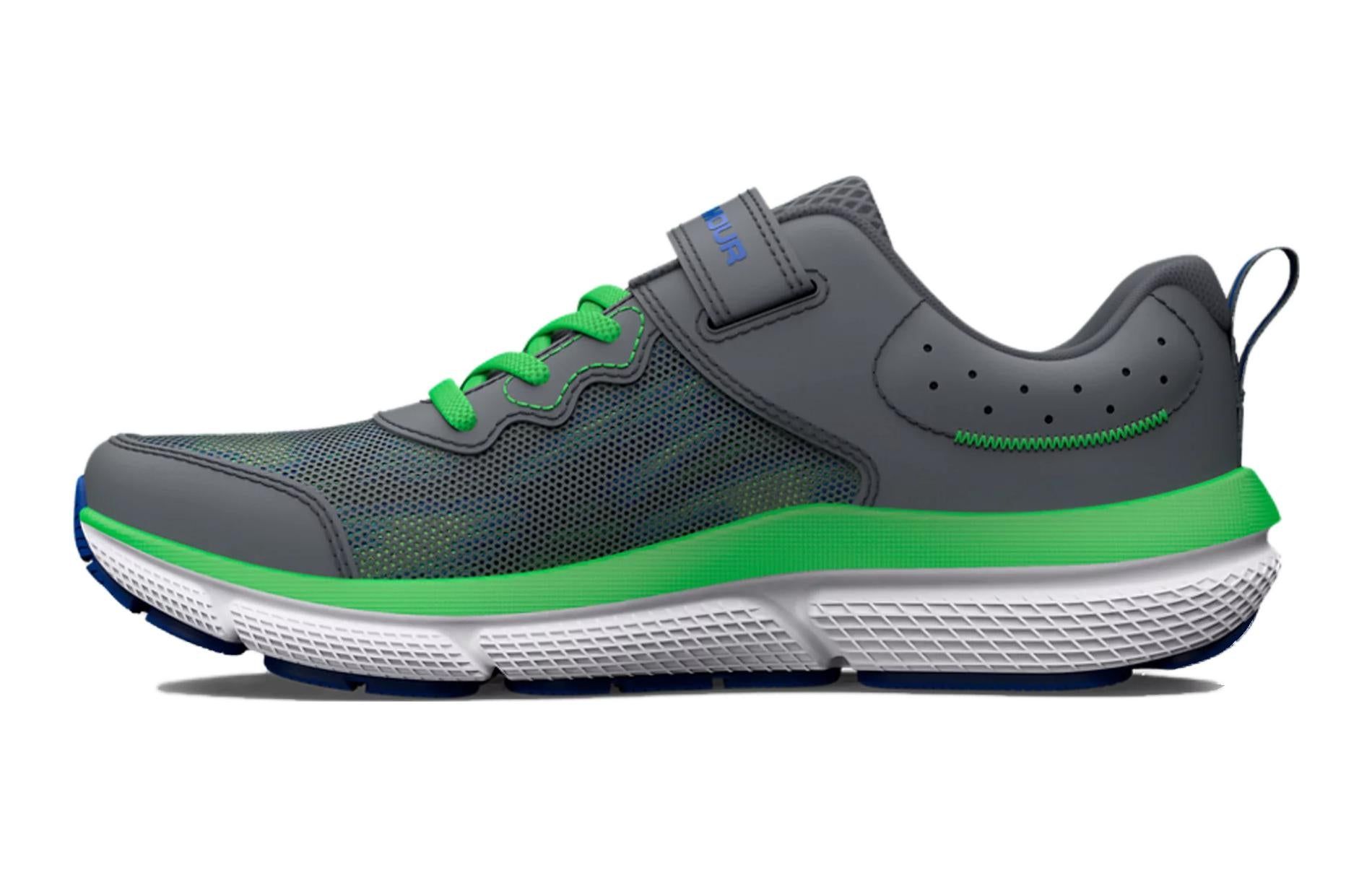 (PS) Under Armour Assert 10 AC Laser 'Pitch Grey Green Screen' 3026787-100 sold by KicksCrew product image thumbnail 2