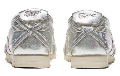 (WMNS) Onitsuka Tiger MEXICO 66 Shoes 'Pure Silver' 1183C090-700 sold by KicksCrew