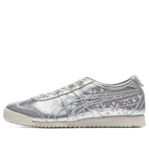 (WMNS) Onitsuka Tiger MEXICO 66 Shoes 'Pure Silver' 1183C090-700 sold by KicksCrew