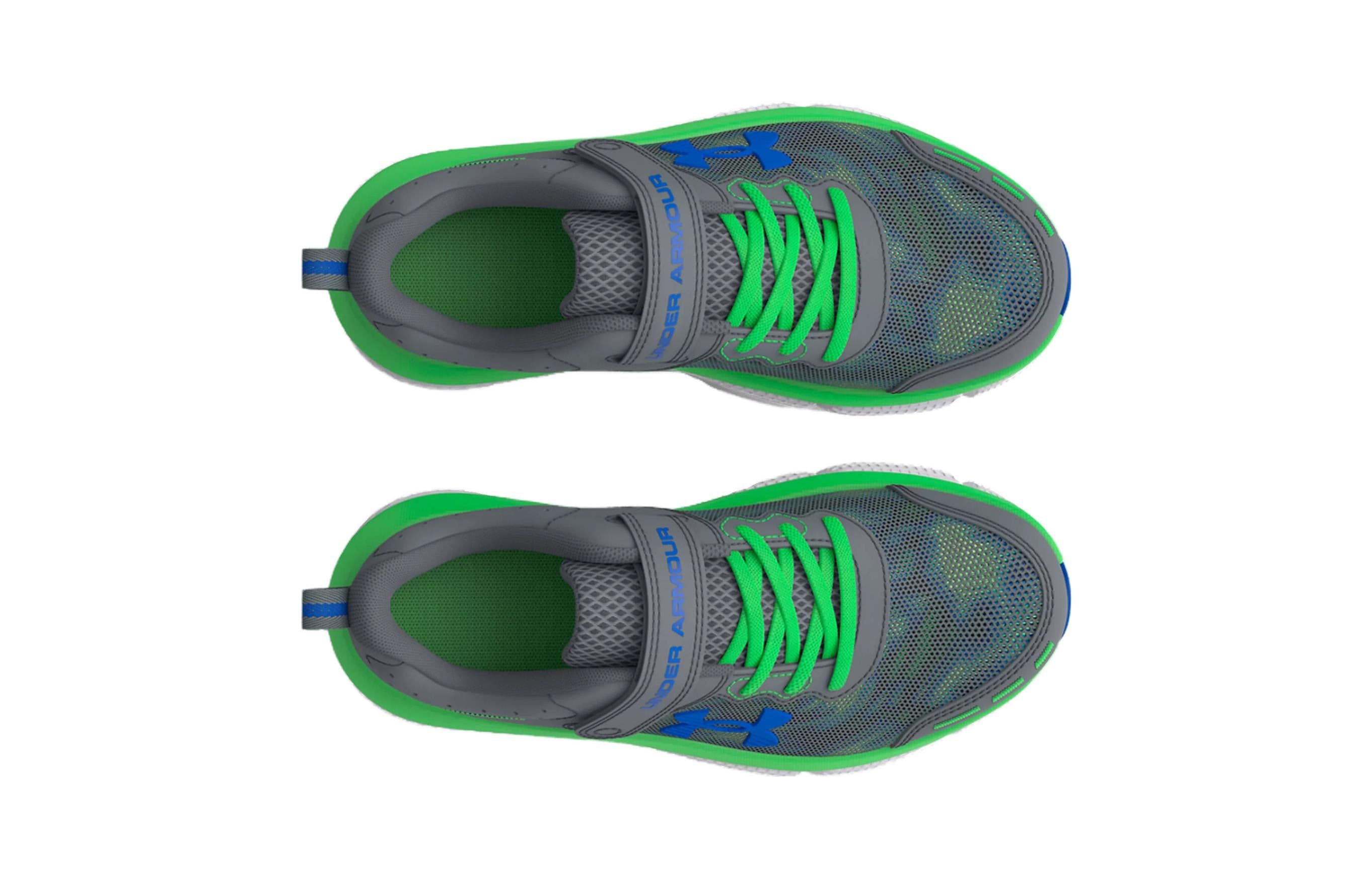 (PS) Under Armour Assert 10 AC Laser 'Pitch Grey Green Screen' 3026787-100 sold by KicksCrew product image thumbnail 5