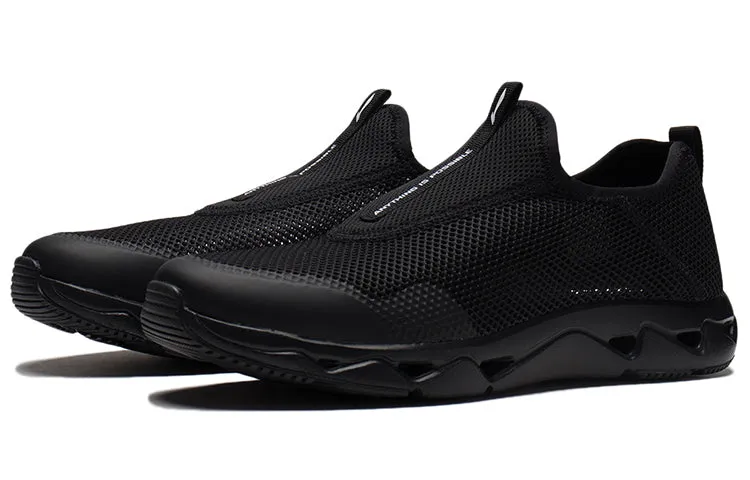 Li-Ning Classic Running Shoes 'Black' AGCR361-51 sold by KicksCrew product image thumbnail 3