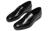 PRADA Brushed Leather Loafers 'Black' 2DB161_P39_F0002_F_X001 sold by KicksCrew