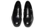 PRADA Brushed Leather Loafers 'Black' 2DB161_P39_F0002_F_X001 sold by KicksCrew