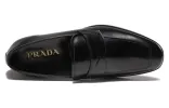 PRADA Brushed Leather Loafers 'Black' 2DB161_P39_F0002_F_X001 sold by KicksCrew