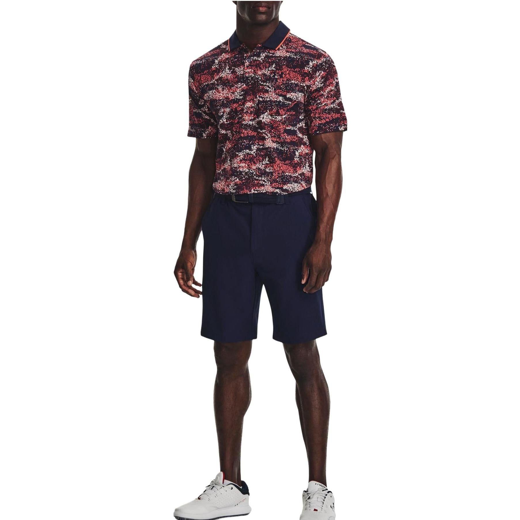 Under Armour Iso-Chill Edge Polo Shirt 'Red Navy' 1377365-410 sold by KicksCrew product image thumbnail 3