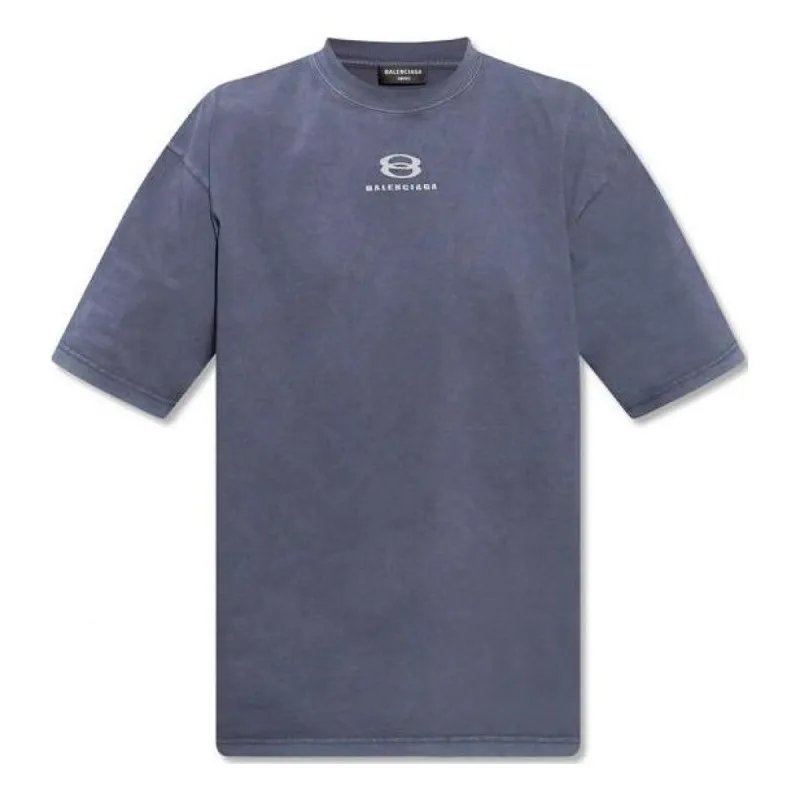 Balenciaga Unity Icon T-Shirt 'Grey' 641675TLVF94197 sold by KicksCrew