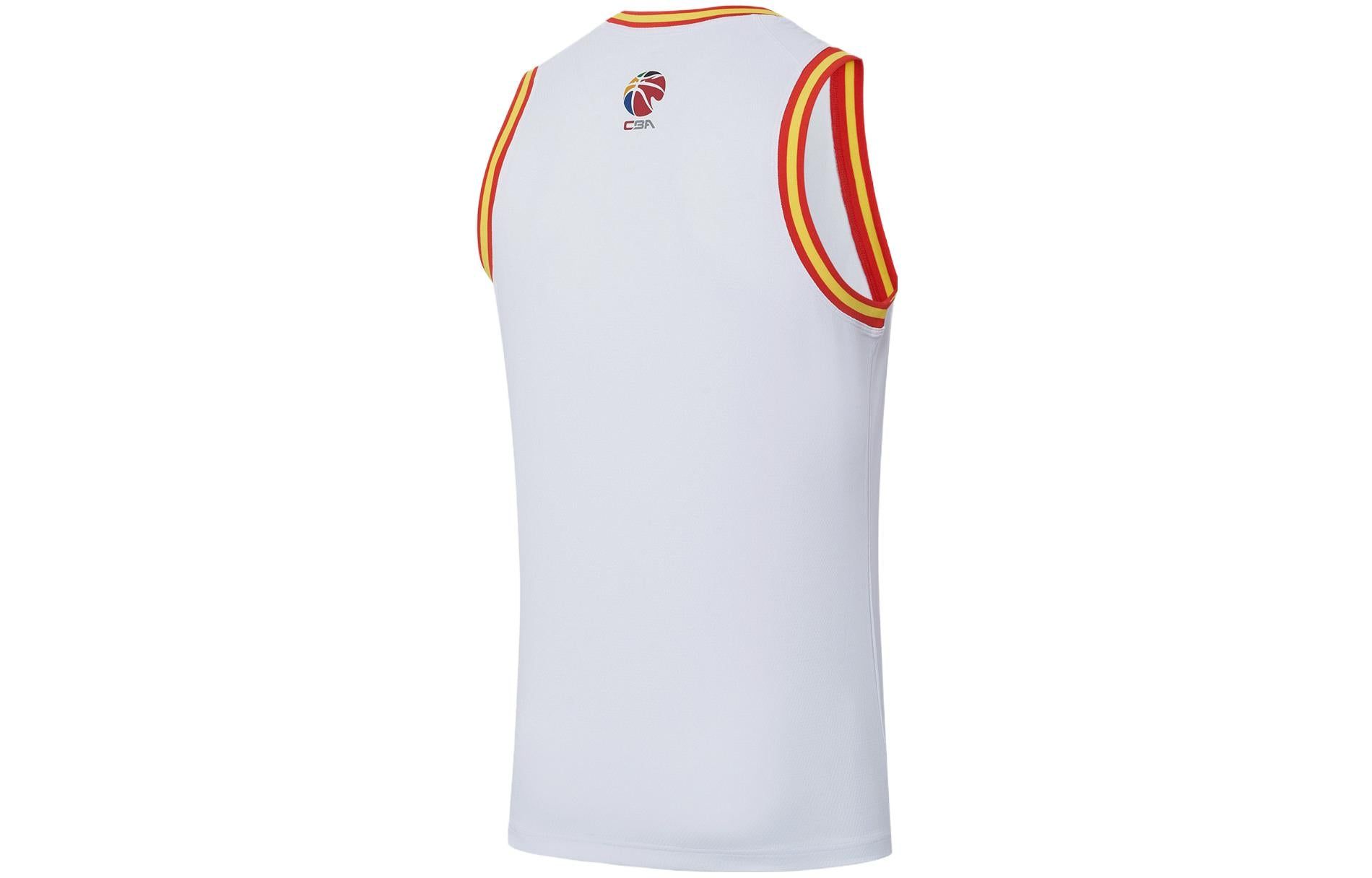 Li-Ning CBA Jilin Northeast Tigers Basketball Jersey 'White' AAYS403-1 sold by KicksCrew product image thumbnail 2