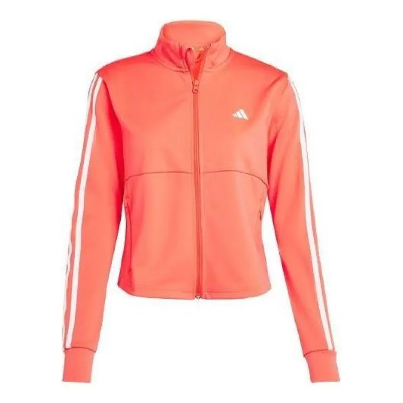 (WMNS) Adidas Aeroready Train Essentials 3-Stripes Track Top 'Pink' IS3976 sold by KicksCrew