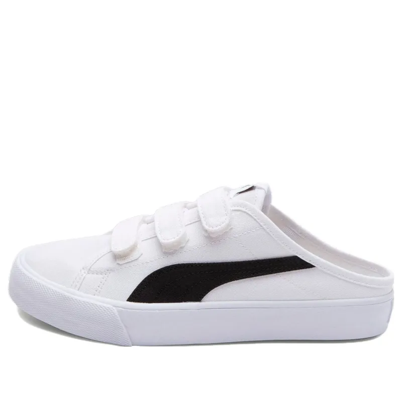 (WMNS) PUMA Bari Mule 'White Black' 394289-04 sold by KicksCrew