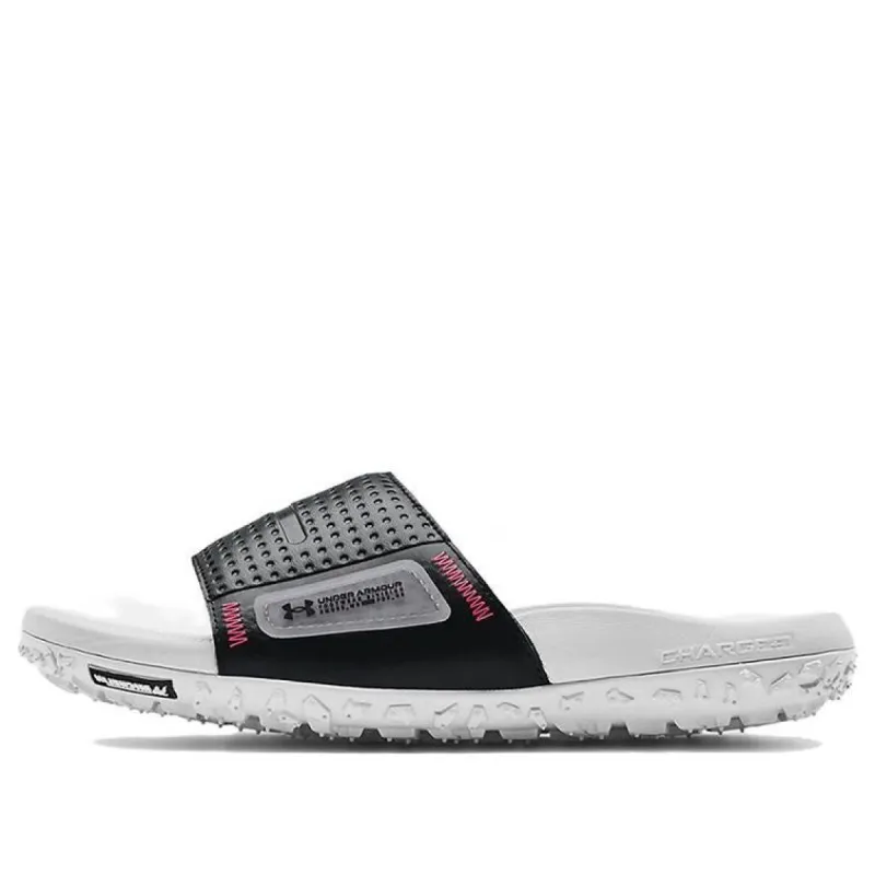 Under Armour FT Sway Slide 'White Black' 3025047-100 sold by KicksCrew