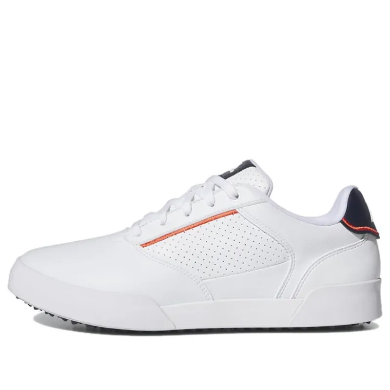 Adidas Retrocross Spikeless Golf Shoes 'White Collegiate Navy' IE2157 sold by KicksCrew