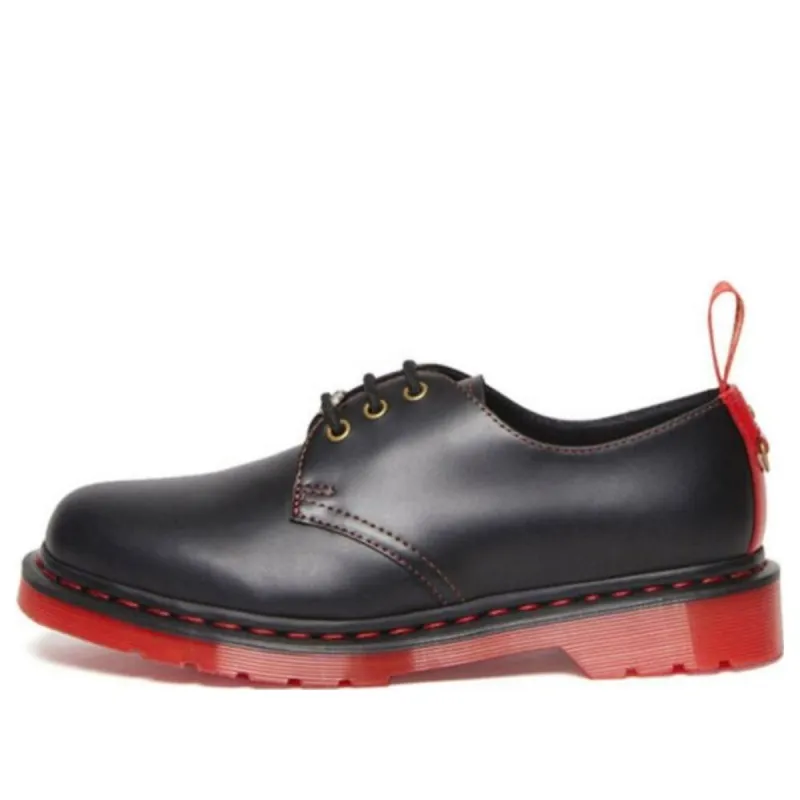 Dr. Martens 1461 Year of The Rabbit Leather Oxford Shoes 'Black Red' 30555004 sold by KicksCrew