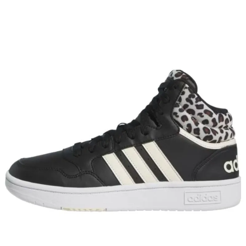 (WMNS) adidas Hoops 3.0 Mid 'Black Cheetah' IG7895 sold by KicksCrew