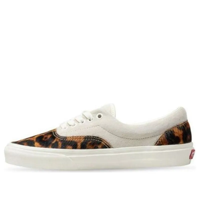 Vans Era Leopard Print Splicing 'White Brown' VNA4U39033 sold by KicksCrew