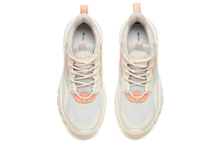 (WMNS) ANTA Retro Running Shoes 'White Grey Orange' 922027022-6 sold by KicksCrew product image thumbnail 3