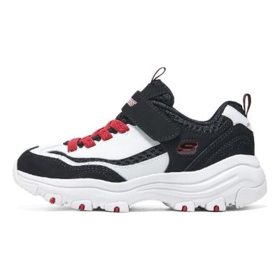 (GS) Skechers DLITES 1.0 'White Black Red' 8701650L-WBRD sold by KicksCrew