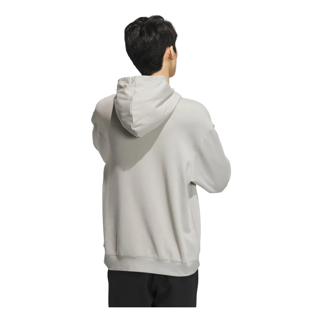 adidas Logo Sweat Hoodie 'White' IV7592 sold by KicksCrew product image thumbnail 3