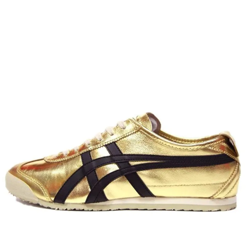 Onitsuka Tiger Mexico 66 'Gold Black' THL7C2-9490 sold by KicksCrew