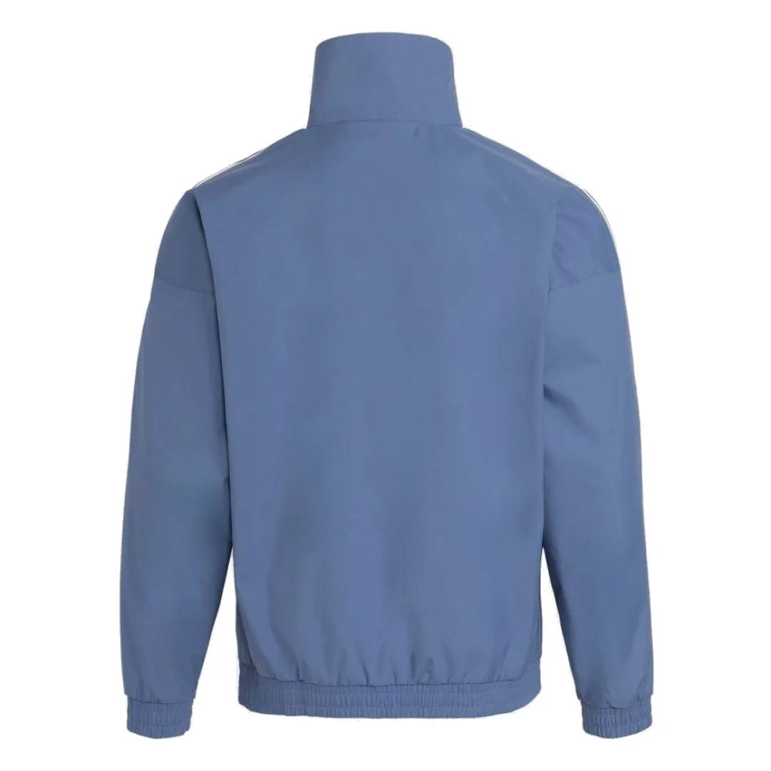 adidas Adicolor 3D Trefoil 3-Stripes Track Jacket 'Blue White' GN3536 sold by KicksCrew product image thumbnail 2