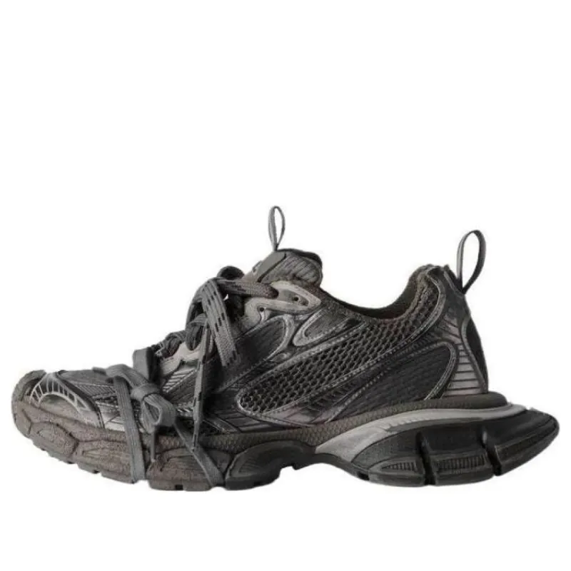 (WMNS) Balenciaga 3XL Sneakers 'Grey Brown Mesh' 734731W3XL72200 sold by KicksCrew