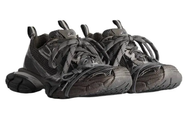 (WMNS) Balenciaga 3XL Sneakers 'Grey Brown Mesh' 734731W3XL72200 sold by KicksCrew product image thumbnail 4