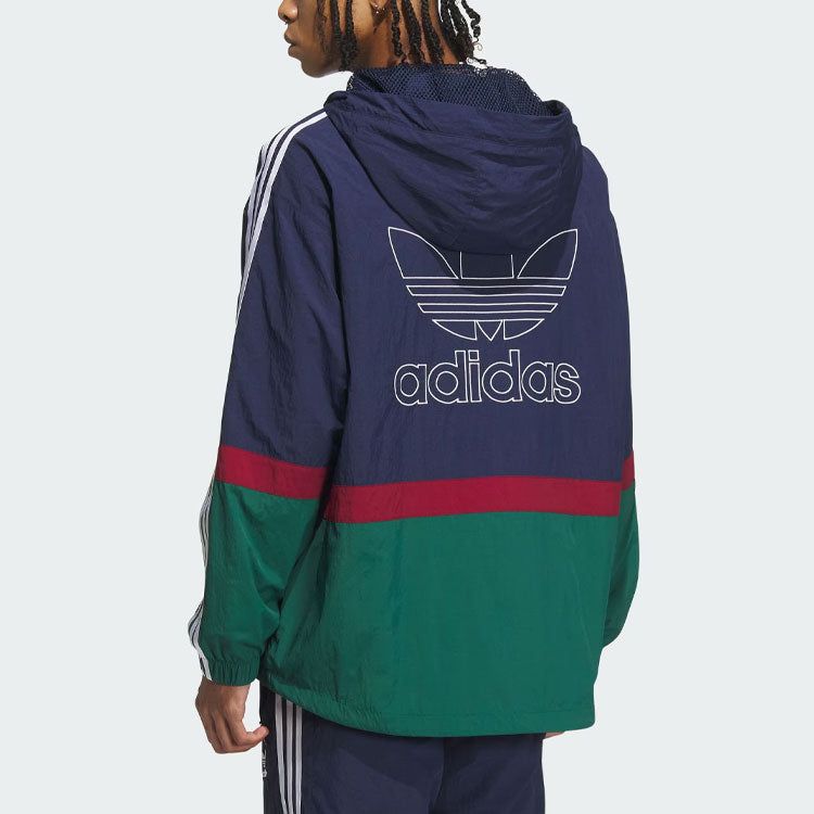 Adidas Originals Sportswear Jackets 'Blue Green' IN0995 sold by KicksCrew product image thumbnail 3