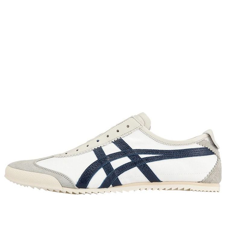 Onitsuka Tiger Mexico Slip-on Deluxe 'White Smokey Blue' 1181A145-102 sold by KicksCrew
